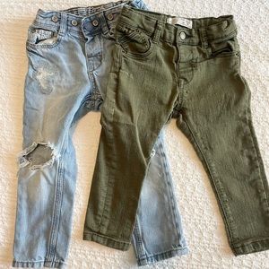 Zara jeans H&M jeans